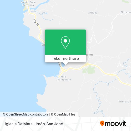 Iglesia De Mata Limón map