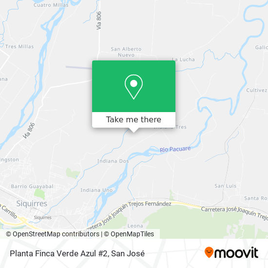 Planta Finca Verde Azul #2 map