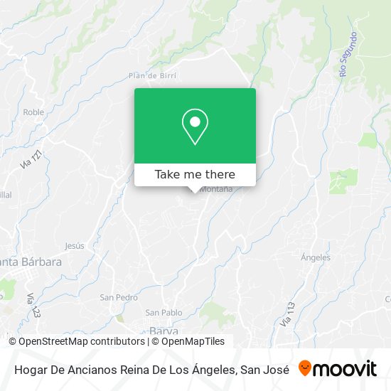Mapa de Hogar De Ancianos Reina De Los Ángeles