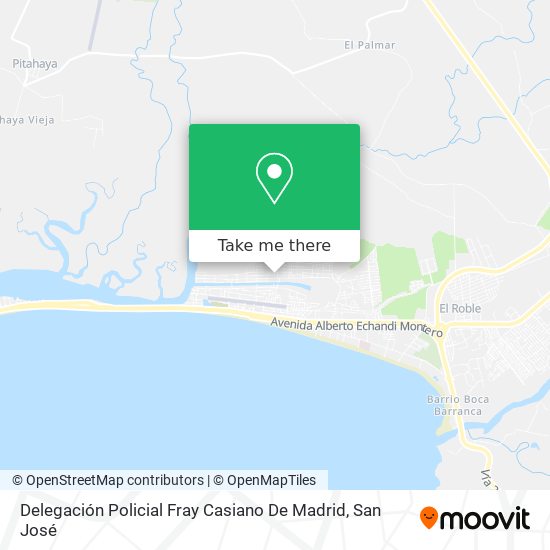 Delegación Policial Fray Casiano De Madrid map