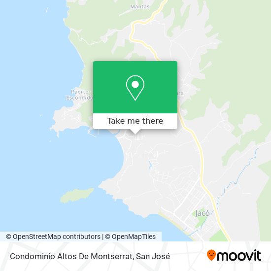 Condominio Altos De Montserrat map