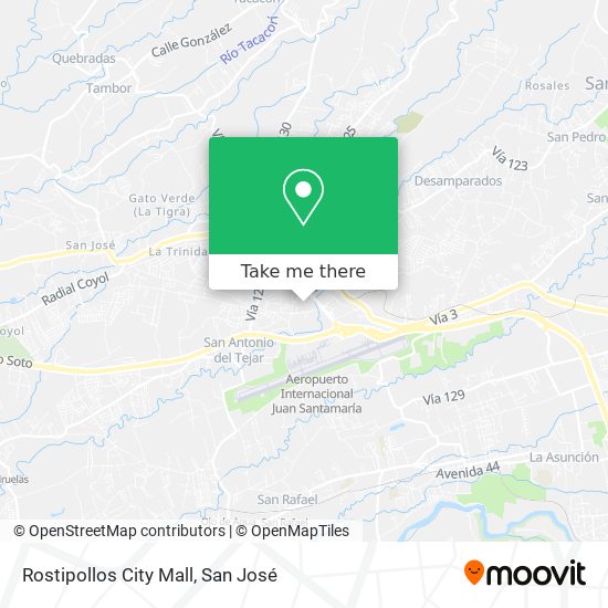 Rostipollos City Mall map