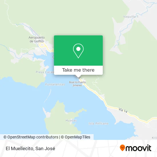 El Muellecito map