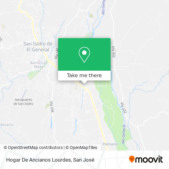 Hogar De Ancianos Lourdes map