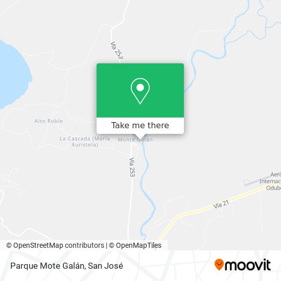 Mapa de Parque Mote Galán