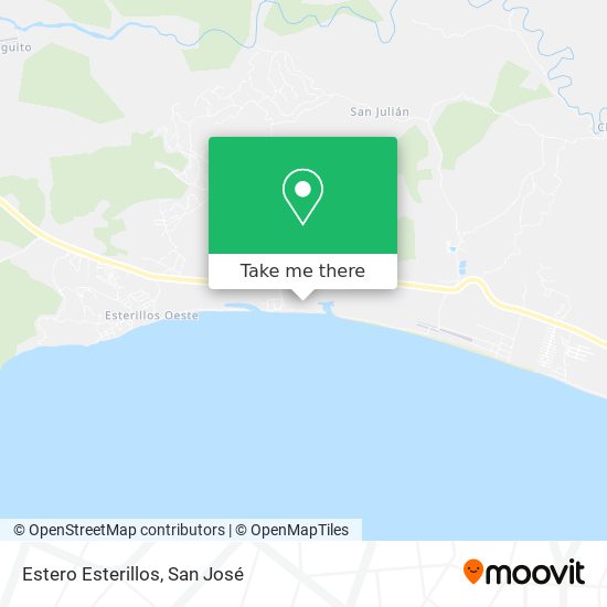 Mapa de Estero Esterillos