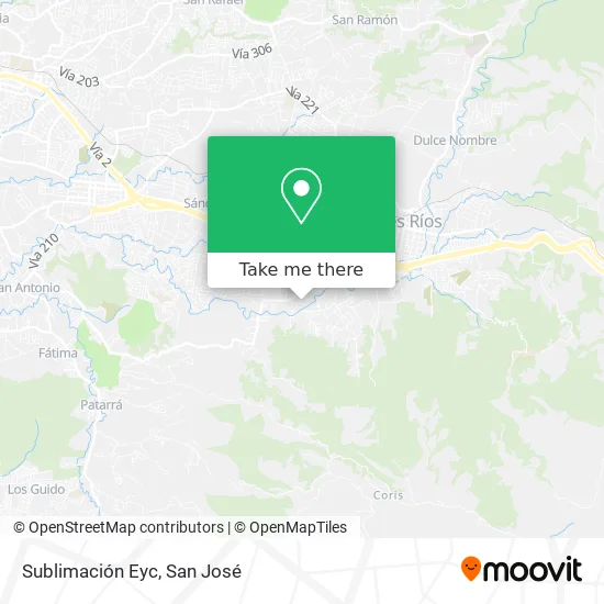 Sublimación Eyc map