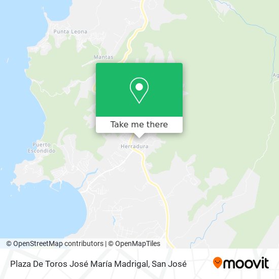 Mapa de Plaza De Toros José María Madrigal