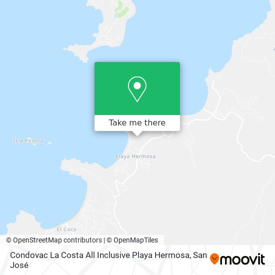 Condovac La Costa All Inclusive Playa Hermosa map