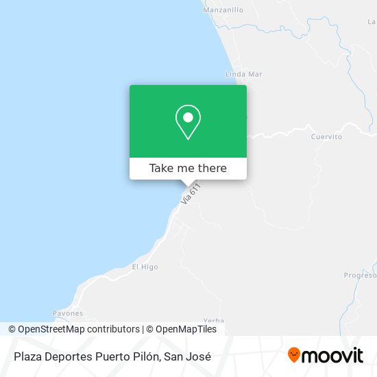 Mapa de Plaza Deportes Puerto Pilón