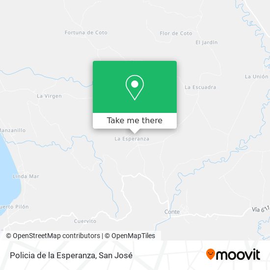Mapa de Policia de la Esperanza