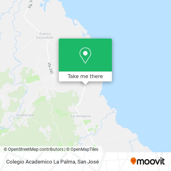 Colegio Academico La Palma map
