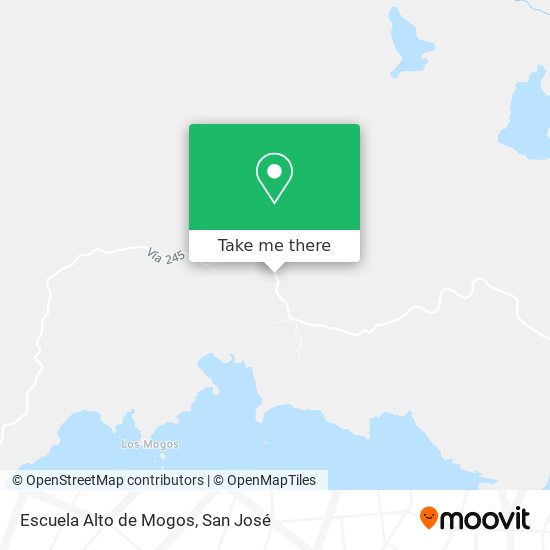 Escuela Alto de Mogos map