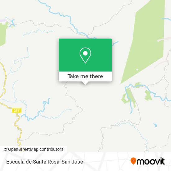 Mapa de Escuela de Santa Rosa