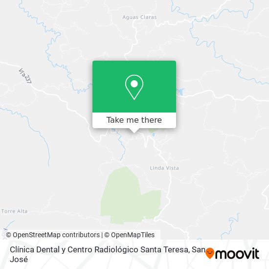 Clínica Dental y Centro Radiológico Santa Teresa map