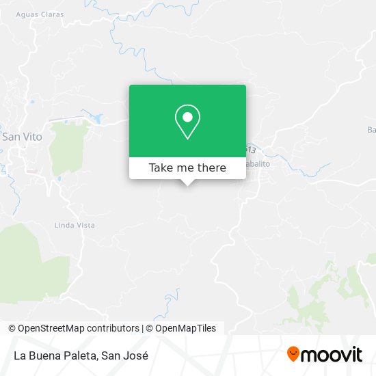 Mapa de La Buena Paleta