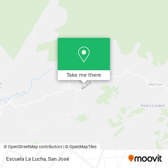 Mapa de Escuela La Lucha