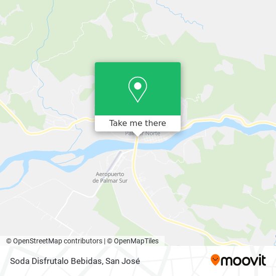 Mapa de Soda Disfrutalo Bebidas