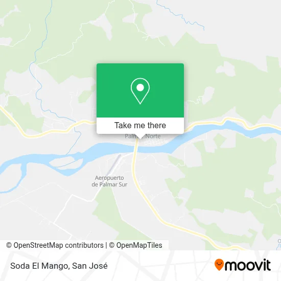 Soda El Mango map