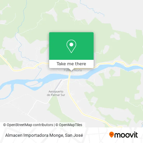 Almacen Importadora Monge map