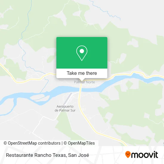 Restaurante Rancho Texas map