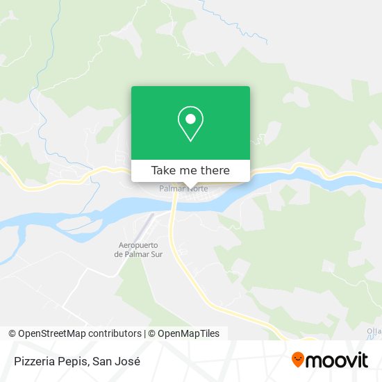 Mapa de Pizzeria Pepis