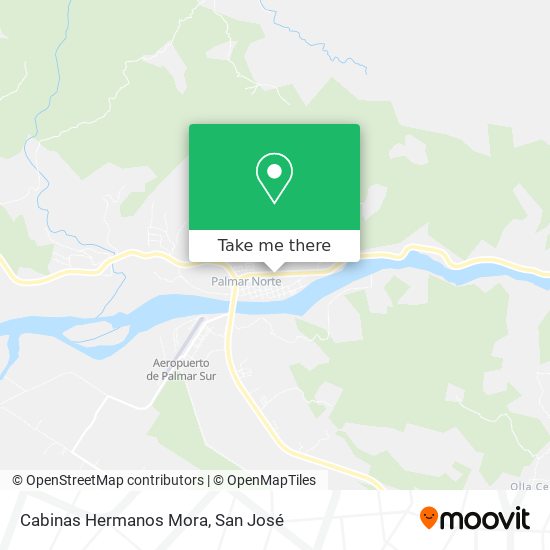 Mapa de Cabinas Hermanos Mora