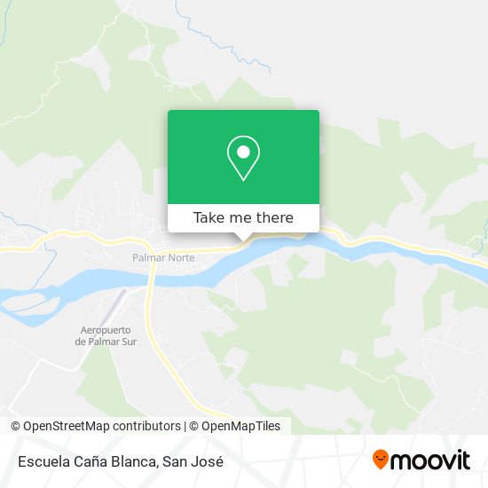 Escuela Caña Blanca map
