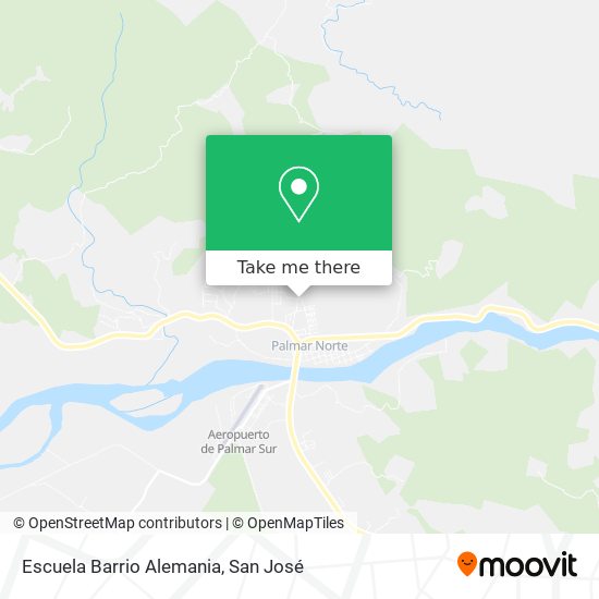 Escuela Barrio Alemania map