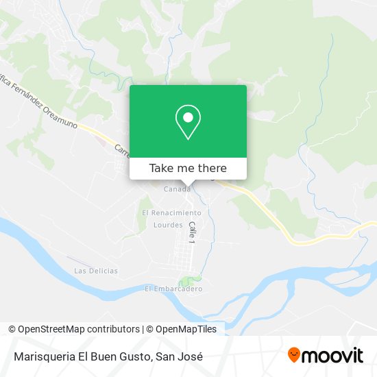 Marisqueria El Buen Gusto map