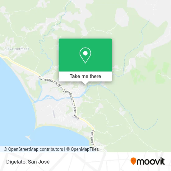 Digelato map