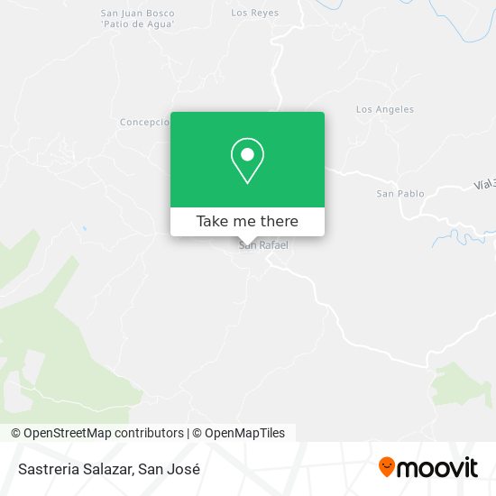 Mapa de Sastreria Salazar