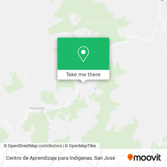 Centro de Aprendizaje para Indigenas map