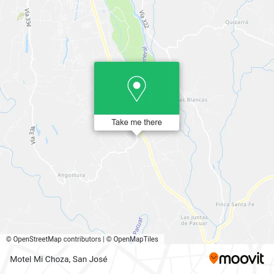 Motel Mi Choza map
