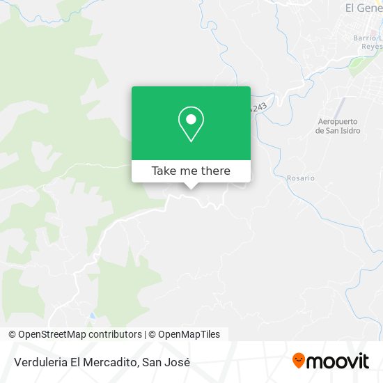 Mapa de Verduleria El Mercadito