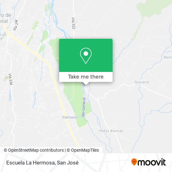 Escuela La Hermosa map