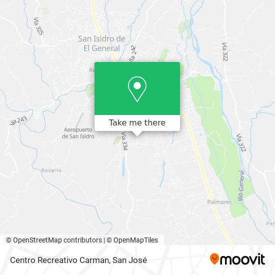 Centro Recreativo Carman map