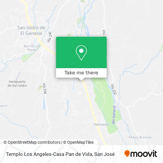 Templo Los Angeles-Casa Pan de Vida map