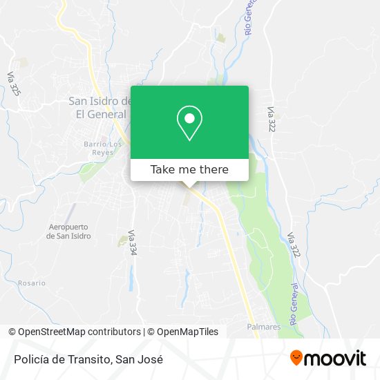 Mapa de Policía de Transito