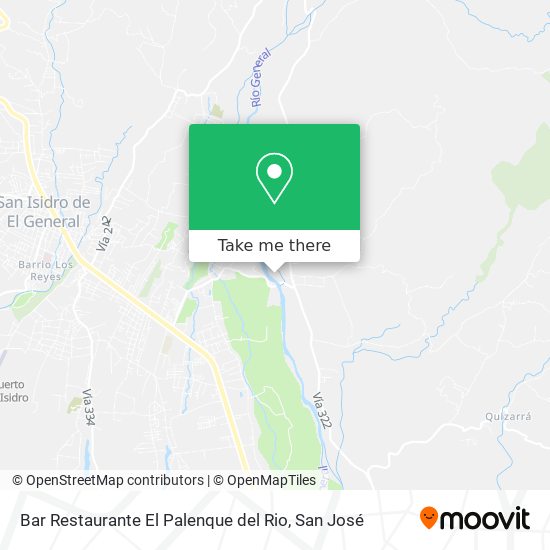 Bar Restaurante El Palenque del Rio map