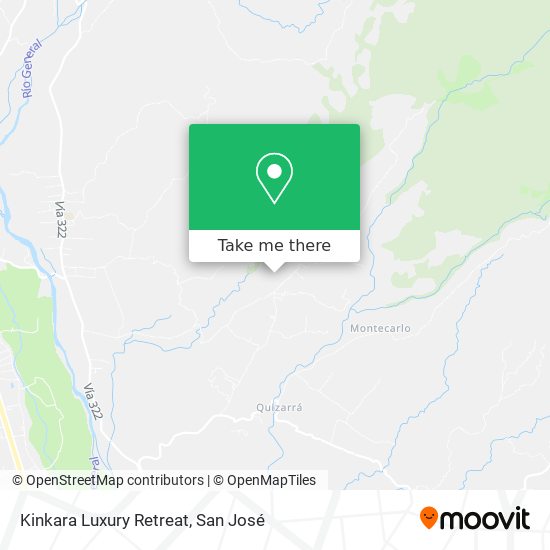 Kinkara Luxury Retreat map
