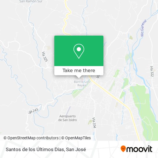 Santos de los Últimos Días map