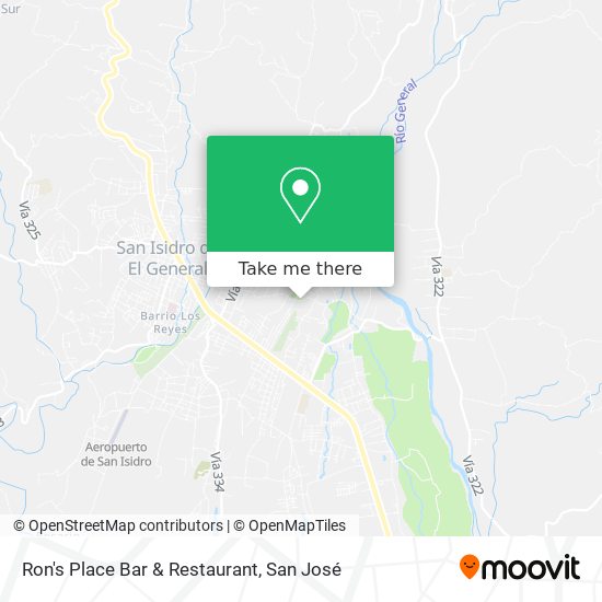 Mapa de Ron's Place Bar & Restaurant