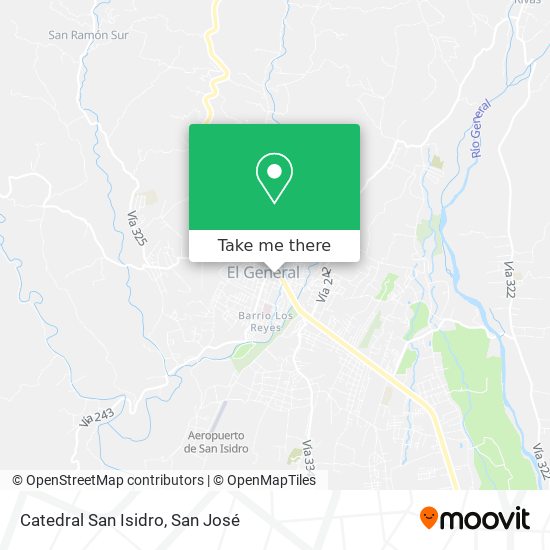 Mapa de Catedral San Isidro