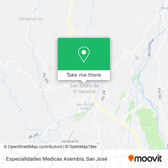 Especialidades Medicas Asembis map