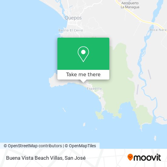 Mapa de Buena Vista Beach Villas