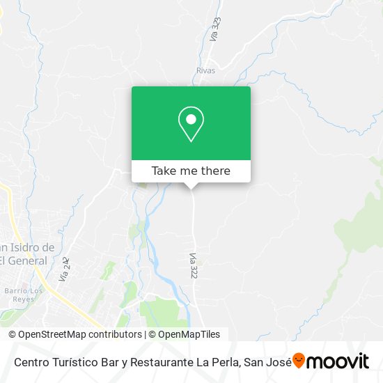 Centro Turístico Bar y Restaurante La Perla map