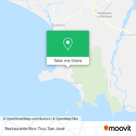 Restaurante Rico Tico map