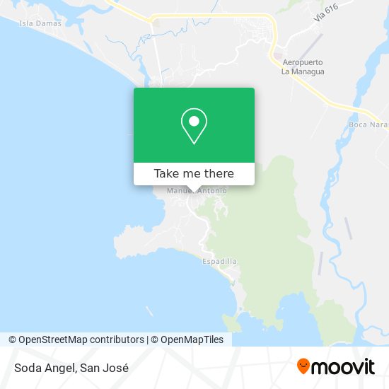 Mapa de Soda Angel