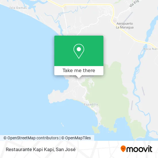 Restaurante Kapi Kapi map